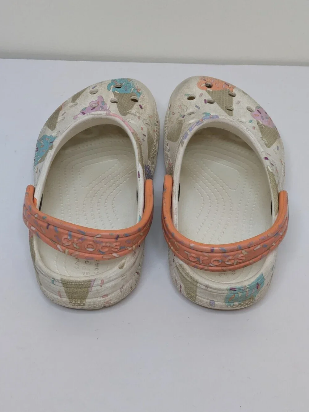Crocs Icecream Cone Water Sandal Shoe 12T